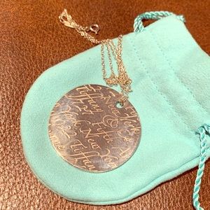 Tiffany Notes  Necklace Sterling Silver